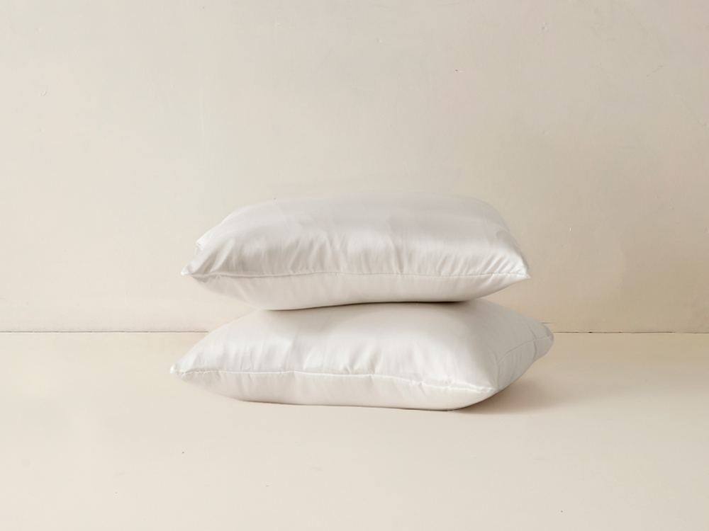 Silk Pillow Case - White